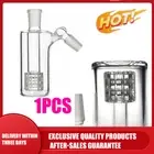 45 Degree Glass Water Bong 45 ° Thick Pyrex Bubbler -14mm Glass Ash Catcher