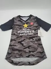 Castelli Donna Bike Jersey Womens XS Camouflage Mellow Johnny's..#6037