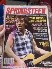 1985 Tribute to Springsteen magazine Bruce Julianne Phillips The Who Kiss Stones