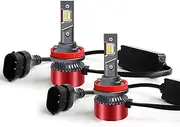 Headlight Assembly 3000K H4 Car Headlight H7 LED Lamp H7 H4 LED Auto H11 H8 H1 HB3 HB4 H4 LED Bulb 80W Motorcycle Headlamp 12V Headlamp Assembly(H11)