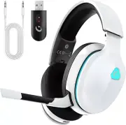 Gvyugke Wireless Gaming Headset 2.4GHz USB for PS5, PS4, PC, Switch, Mac,