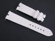 Van Cleef & Arpels White Alligator Strap 19.0mm x 16mm Size for Lady Arpels New
