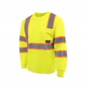 Radians ST41-3PGS-4X High Visibility/T-Shirts Hi-Vis Green - Size 4X 1EA