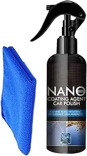 Car Coating Spray,Scratch Nano Repair Spray - UV-Protection Hydrophobic Coating Agent for Headlight Marine Motorcycle RV Boat Home Glass Window Mirror Door