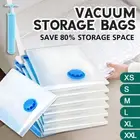 6x 12x Vacuum Storage Bags Clothes Sealer Bags Space Saver Storage Seal Compress