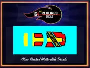 1/64 Redline 'Z Whiz' MEXICO Replica Decal SCR-0344