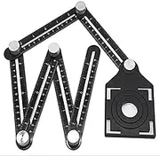 Universal Angularizer Template Ruler, Multi Function and Multi Angle Measuring Tool, Al Alloy