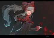 Anime overlord girls vampires monster girl 2d black Playmat Gaming Mat Desk