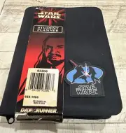Day Runner Star Wars Episode 1 Lightsaber Battle Student Planner Vintage NEW