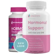 Estrogen Balance with Vitex & DIM for Women by Naturamone - for PMS Relief Ho...