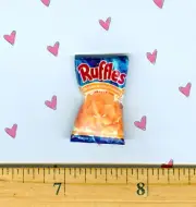 Dollhouse Miniature Size POTATO CHIP Bag # R