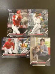 2023 Topps Now MVP 4 Cards Bundle