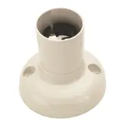 HPM 68mm White 2Amp 4 Terminal Batten Holder