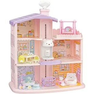 2023新品 日本 TAKARA TOMY 角落生物娃娃屋 角落小夥伴娃娃屋 白熊的電梯三層別墅 生日禮物 聖誕節