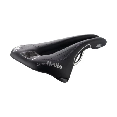 Selle Italia saddle NOVUS ENDURANCE TI316 SUPERFLOW S3 138 x 282 mm TI316 rails