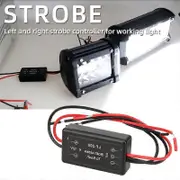 1pcs Work lights strobe To flashing Alternating Left/Right Strobe Flash Module Box 12V 24v For LED work Light bulb LF-200