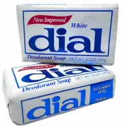 Vintage Sealed 2 Pack 80’s White DIAL Soap Full Bars Retro Decor Bathroom Prop