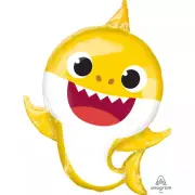 Baby Shark Party Supplies SuperShape Foil Balloon Decoration (91cm)