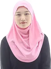 [Modest Beauty] One Piece Muslim Hijabs for Women Girls Hijab Scarves Soft Solid Color