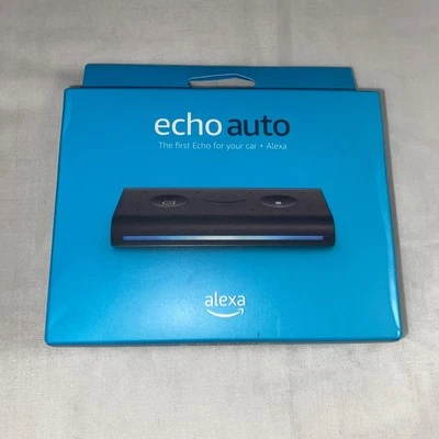 (New) Amazon Echo Auto - Alexa Smart Assistant for Vehicle (Car Audio) in Box