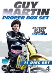 Guy Martin Proper Box Set Wall of Death Speed Vulcan Bomber India New R4 DVD