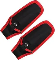 CAXUSD 2Pcs Scissor Cases Durable Pruner Covers for Gardening Pruning Shears Portable Protective Sheaths Wear Design for Hair Salon and Home Use Stylish