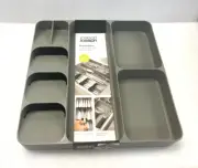 Joseph Joseph DrawerStore Cutlery, utensil & Gadget Organizer -Kitchen Gray85127