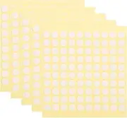 COHEALI Circle Stickers 500pcs Double-Sided Adhesive Dots for Crafts Decor Packaging Event Decorations