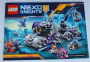 NEW! Lego NEXO KNIGHTS Set 70352 Instruction Booklet Manual ONLY