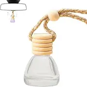 Vehicle Diffuser Bottle - Refillable Car Perfume Bottle Empty - Auto Interior 8ml Liquid Fragrance Container for Sedan Commuting Traveling Road Trip