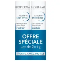 在飛比找蝦皮購物優惠-法國 🇫🇷Bioderma護唇膏2支組