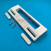 Fridge 190mm Door Handle in White - Universal 90-170mm Adjustable Fit Baumatic