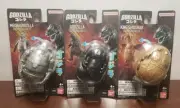 2024 Bandai Egg Monsters Godzilla - GODZILLA - MECHAGODZILLA - KING GHIDORAH