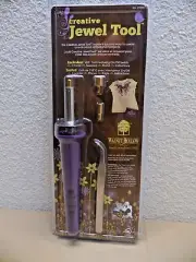 Walnut Hollow Creative Jewel Tool Tweezer 3 Point Stand Crafting Iron Arts Craft