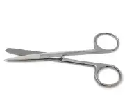 3 Operating Dissecting Scissors 5.5 STR Sharp Blunt Tip Stainless Steel Shears