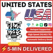 [eSIM] United States SIM e-SIM card Travel Sim card Tarjeta eSIM Dato Data only