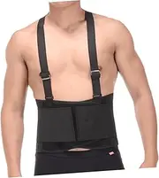 minkissy Elastic Back Waist Support Men Women's Adjustable Lumbar Brace for Fitness Gym Breathable Back Support