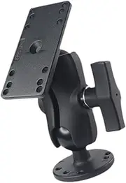 Abbraccia Fish Finder Mount Fish Finder Bracket Fish Finder Mount Base Fishfinder Mounting Plate for Canoe