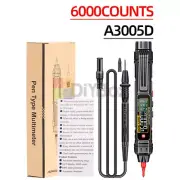 A3005D 6000 Counts Pen-type Digital Multimeter True RMS AC/DC Voltage Tester NCV