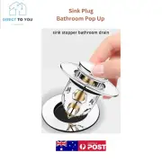 Sink Bathroom Drain Plug Filter Basin Universal Bounce Core Wash Pop up Strainer