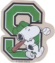 Small Planet Peanuts Snoopy Character Sticker Strike