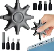 Rukjmqi Charging Port Cleaner,Laptop Cleaning Tool - Multifunctional Charging Port Cleaner Restore for Laptop Computer Cellphone Women Men