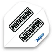 Pentathlon Xtream 180 White Standard Dart Flights - 5 Sets