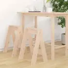 vidaXL Stools 2 pcs 40x40x60 cm Solid Wood Pine 2BB