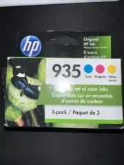 Genuine HP 935 Cyan Magenta Yellow Ink Cartridges OfficeJet Pro 6860 EXP 10/2023