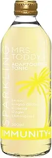 Mrs Toddy’s Tonic – Immunity+ Sparkling Adaptogenic Tonic | Natural Botanical Soda | No Preservatives | Blood Sugar Friendly | 330mL