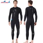 北極熊戶外用品 新款3MM潛水服 水母服 男濕式連體保暖潛水衣 長袖防水母 浮潛泳衣