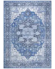JONATHAN Y Maris Medallion Machine Washable Rug