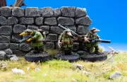 Wargames Atlantic Quar Crusader LMG Gunners