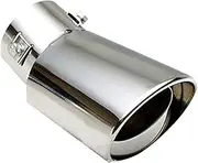 Universal Car Vehicle Stainless Steel Tail Throat Exhaust System Mu-f-fl-er Pipe Fittings of a Machine (Color : Bend)